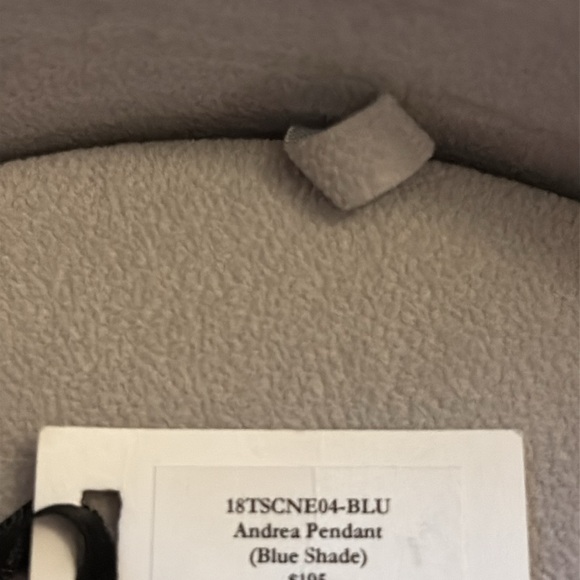 Hillberg & Berk Silver Necklace with Blue Pendant - Picture 3 of 3